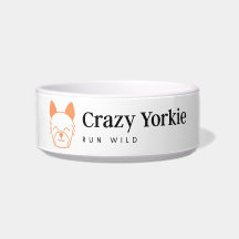 Crazy Yorkie Bowl