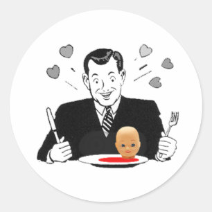 CrazyCannibal Sticker