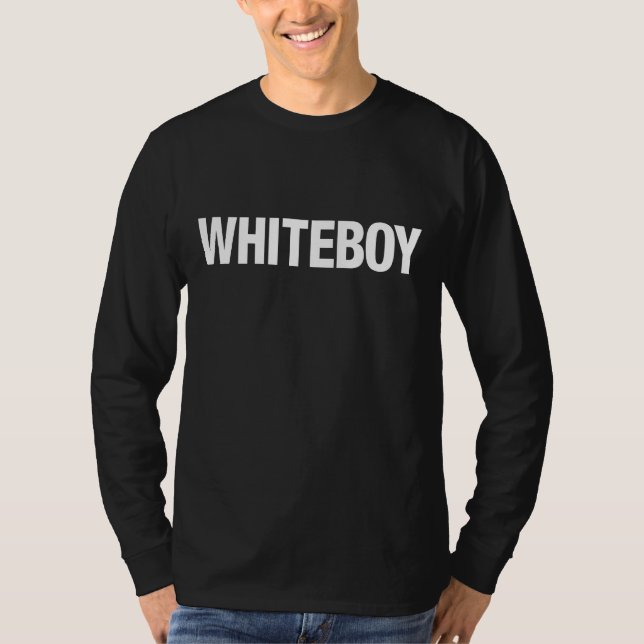 CRAZYFISH whiteboy T-Shirt (Front)