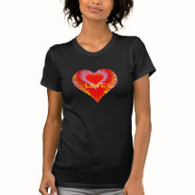 Crazyheart Women's American  Jersey T-Shirt