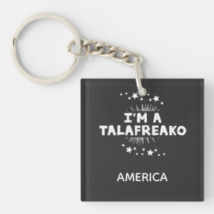 Crazyperson quote funny  key ring