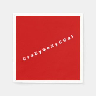 CrazySexyCool Paper Napkins