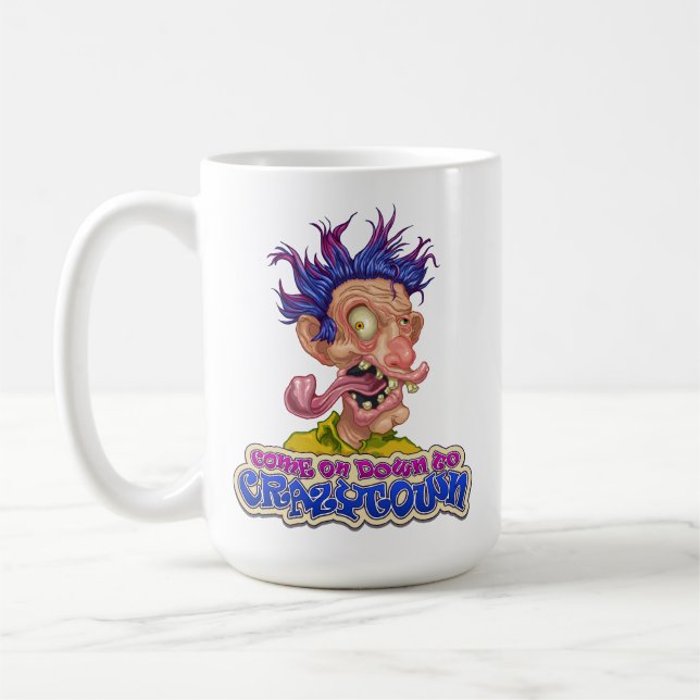 Crazytown 15oz. Mug (Left)