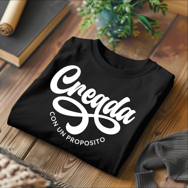 Creada Con Un Proposito Christian Spanish T-Shirt (Creator Uploaded)