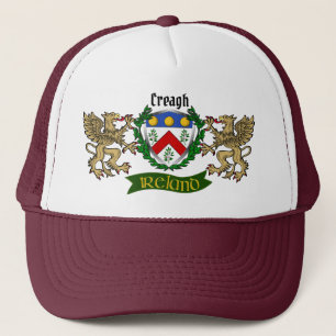 Creagh Irish Shield w/Griffins Trucker Hat