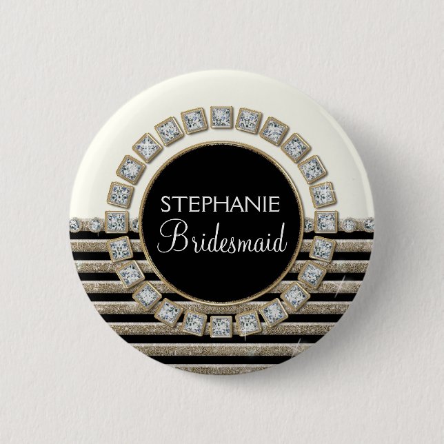 cream-2-Simple-bracket-GLITTER-PAPER-AJR.jpg 6 Cm Round Badge (Front)