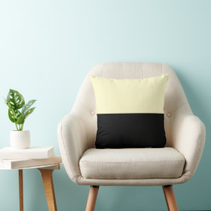 Cream and Black Cushion