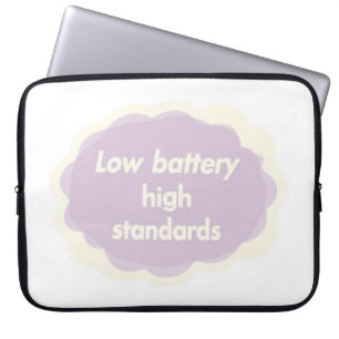 Cream and pale lilac tones AI art Laptop Sleeve