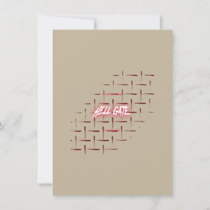Cream Beige Wallpaper Neutral Minimalist Design Thank You Card