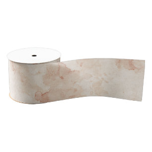 Cream Blush Punch Grosgrain Ribbon