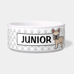 Cream Cartoon French Bulldog