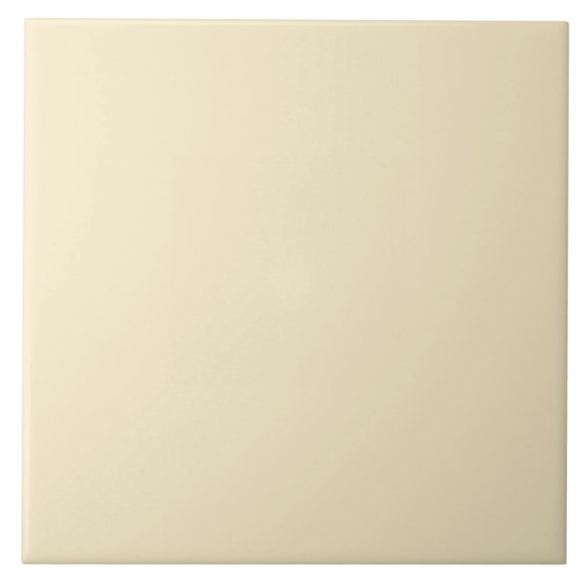Cream Ceramic Tile (Front)