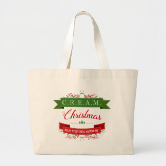 CREAM Christmas Rules! Jumbo Tote