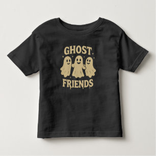 Cream Colored Ghost Friends Toddler T-Shirt