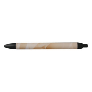 Cream Coloured Rose Closeup Black Ink Pen