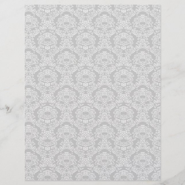 Cream Damask (Front)