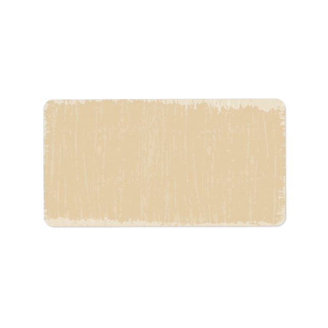 Cream Distressed Label (Front)
