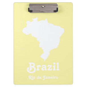 Cream Festive Brazil at Emporio Moffa Clipboard