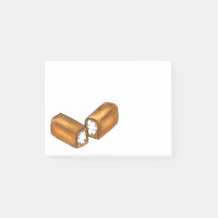 Cream Filled Snack Cake Junk Food Twinkie Post Its Post-it Notes