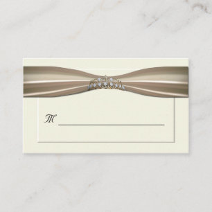 Cream Formal Place Cards