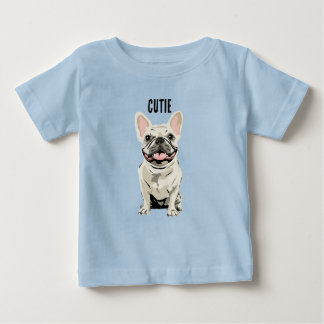 Cream French Bulldog,  Baby T-Shirt