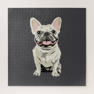 Cream French Bulldog, Jigsaw Puzzle