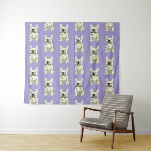 Cream French Bulldog, Tapestry
