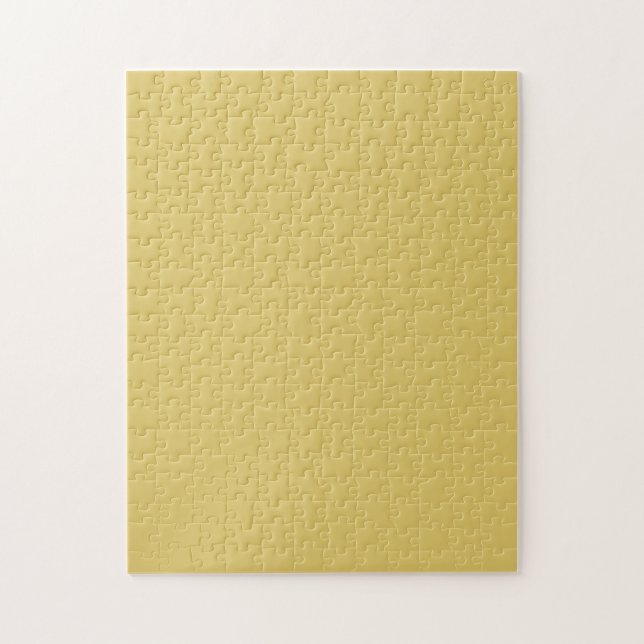 Cream Gold Solid Colour Jigsaw Puzzle (Vertical)