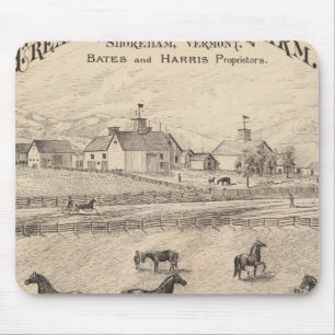 Cream Hill Stock Farm in Shoreham Vermont Mouse Pad
