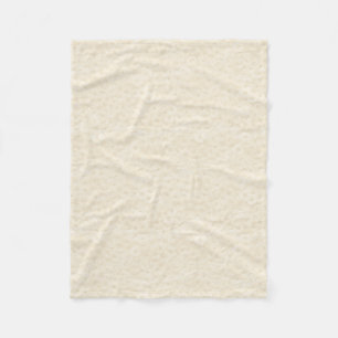 Cream Hoops Sequins Sparkle Shiny Shimmer Glitter Fleece Blanket