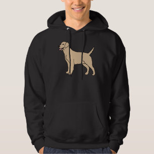 Cream Labrador Dog Hoodie