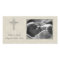 Cream Lace Religious Photo Card
