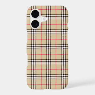 Cream Plaid