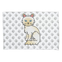 Cream Point Birman / Ragdoll Cute Cat & Paws