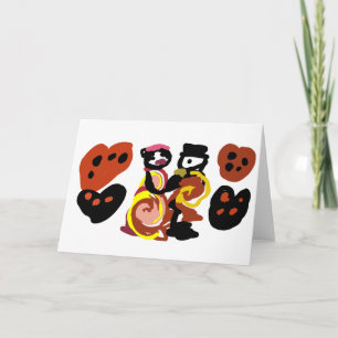 Cream puff valentine's day dance card