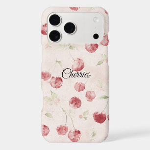 Cream Red Cherries