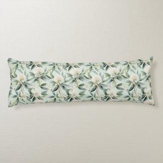 Cream Sage Floral Eucalyptus Print Cushion