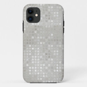 Cream Sequin Effect Phone Cases