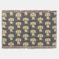 Cream Smooth Coated Dachshund Dogs Pattern