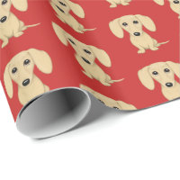 Cream Smooth Coated Dachshund Pattern | Cute Dogs