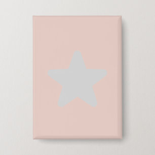 Cream with Silver Mist Cream Button