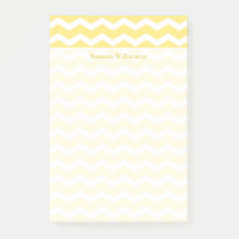 Cream Yellow Chevron Border