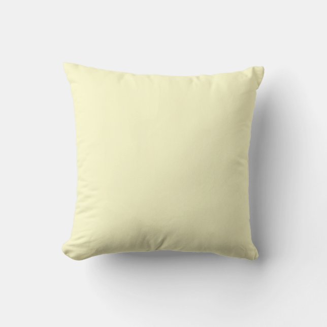 Cream Yellow Cushion (Front)