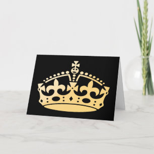 Creamsicle Jubilee Crown Card