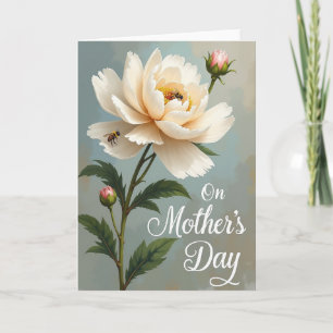 Creamy Blossom Nature Card