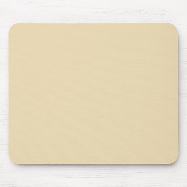 Creamy Buff Mouse Pad (Front)