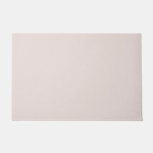Creamy Coconut Neutral Solid Colour Print Doormat