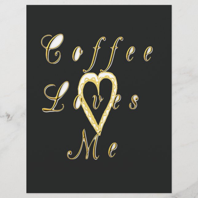 Creamy Coffee Lovers Design (Front)