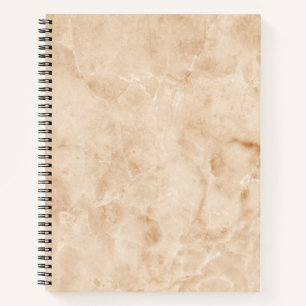 Creamy Marble Texture Notebook