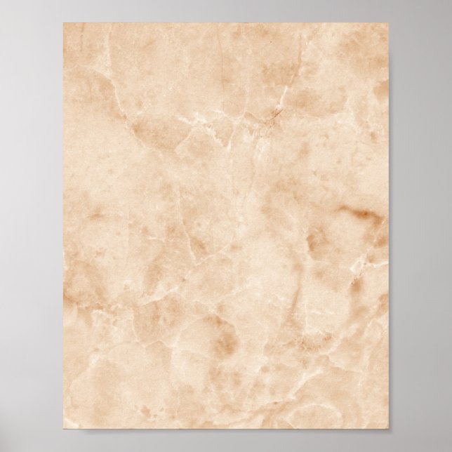 Creamy Marble Texture Poster (Front)
